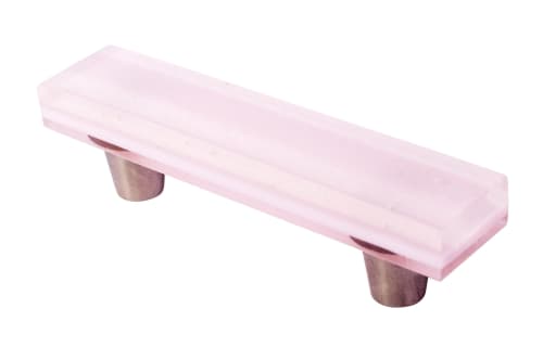 Millennial Pink Delicate Pink 3" CC Pull | Hardware by Windborne Studios