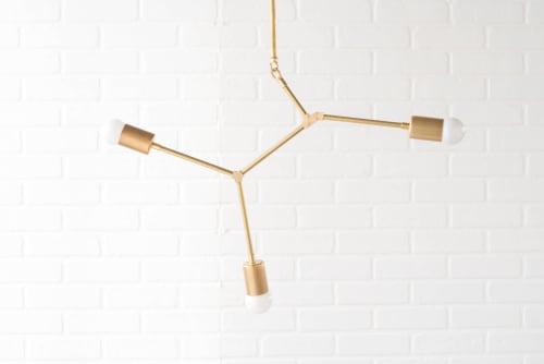 Mobile Chandelier - Modern Hanging Lamp - Model No. 3376 | Chandeliers by Peared Creation