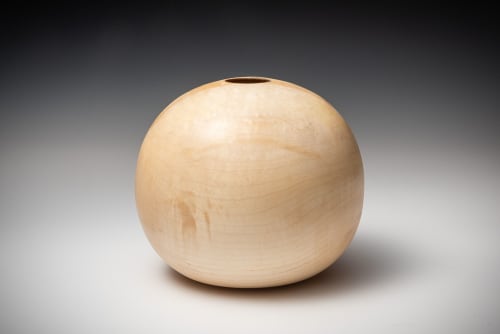 Hard Maple Vessel | Decorative Objects by Louis Wallach Designs