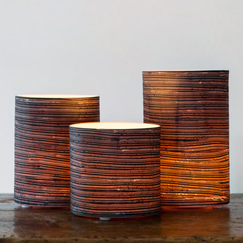 Birch Votive Candleholder | Candle Holder in Decorative Objects by Tabbatha Henry Designs