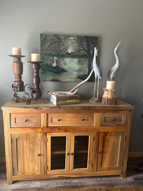 Louisiana Sinker Cypress Sideboard | Storage by Pelican State Woodworks