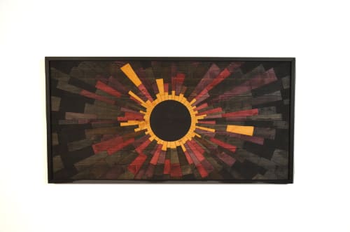 Venusian Eclipse | Wall Sculpture in Wall Hangings by StainsAndGrains
