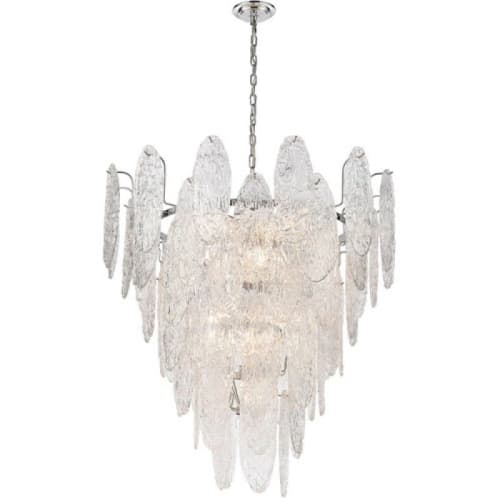 Alan Mizrahi WM509 Frozen Cascade Light | Chandeliers by Alan Mizrahi Lighting Design