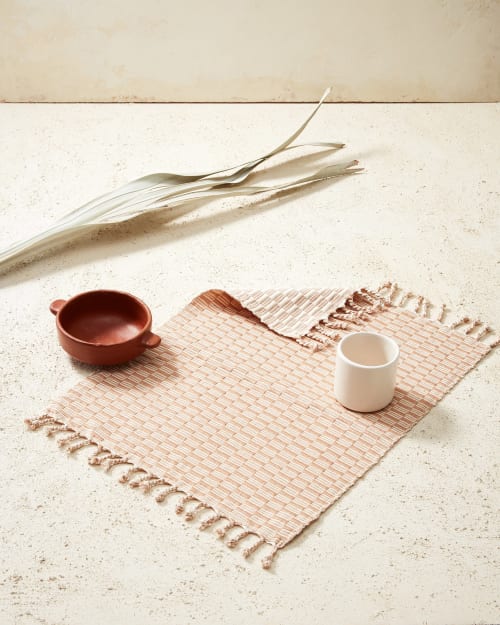 Panalito Placemat - Peach | Tableware by MINNA