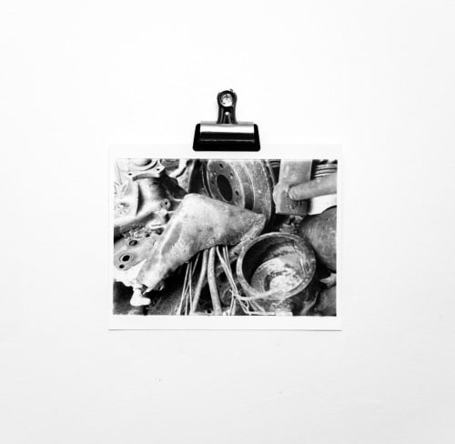 Scrap Metal Print | Photography by Melike Carr