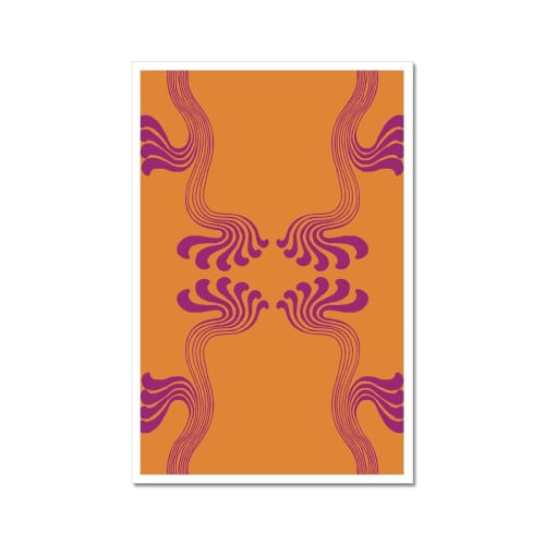 Art Nouveau Paisley No.8 Giclée Print | Prints by Odd Duck Press