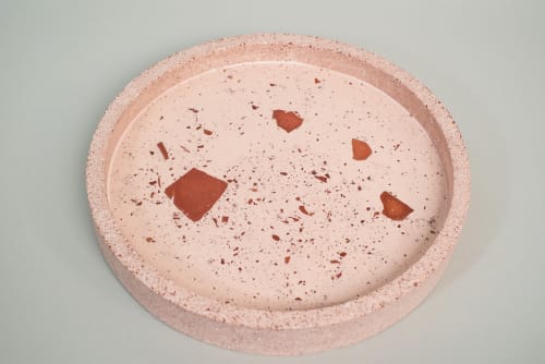 Deep Tray - Upcycled Terracotta | Decorative Tray in Decorative Objects by Tropico Studio