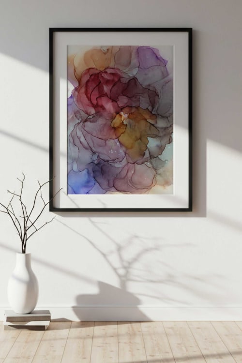 beautiful thoughts | fine art print | Watercolor Painting in Paintings by Megan Spindler