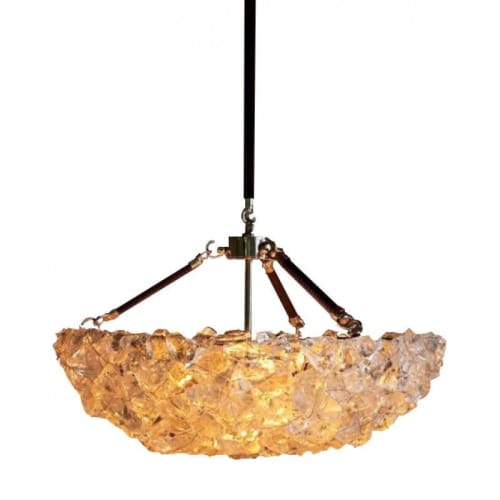 Alan Mizrahi AL0162 Hanging Bowl | Chandeliers by Alan Mizrahi Lighting Design