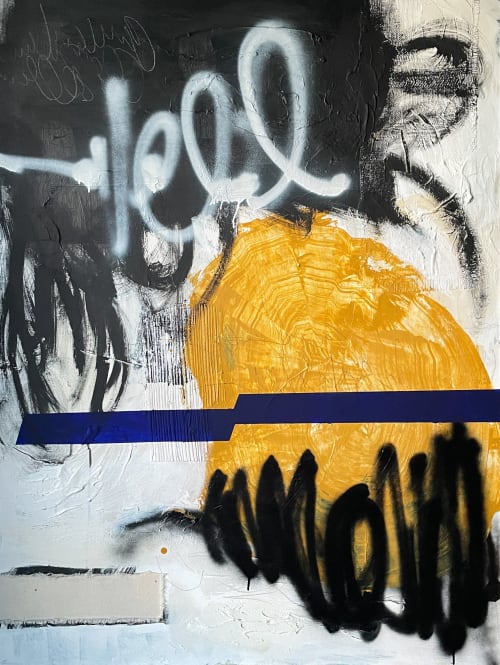 Something Profound- Total Woman Series | Mixed Media by Lizzie DiSilvestro