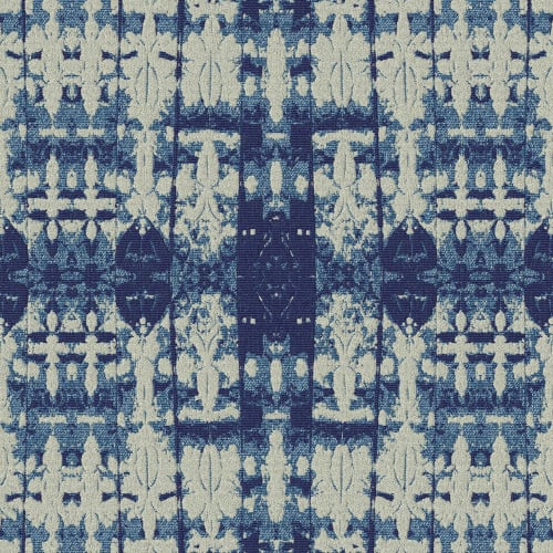 Sunbrella® Woven Fabric Katana, Midnight | Linens & Bedding by Philomela Textiles & Wallpaper