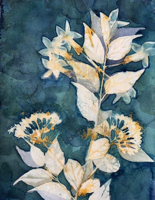Palm Beach Garden | Paintings by Kathy Ferguson Art
