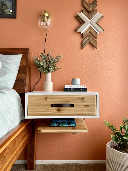 Chocolate Leather Handle [Round End] | Pull in Hardware by Keyaiira | leather + fiber | Artist Studio in Santa Rosa