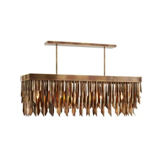 AM6825 Waldorf Rectangular | Chandeliers by Alan M
