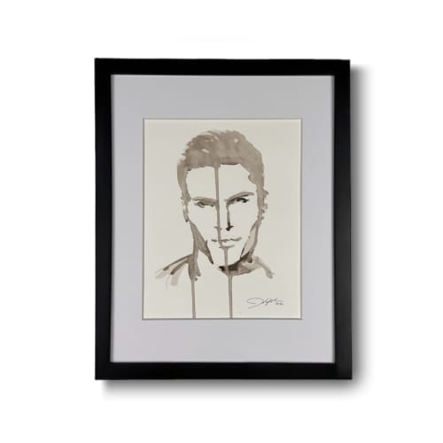 Axel No. 3 | Watercolor Painting in Paintings by John Velo Studio