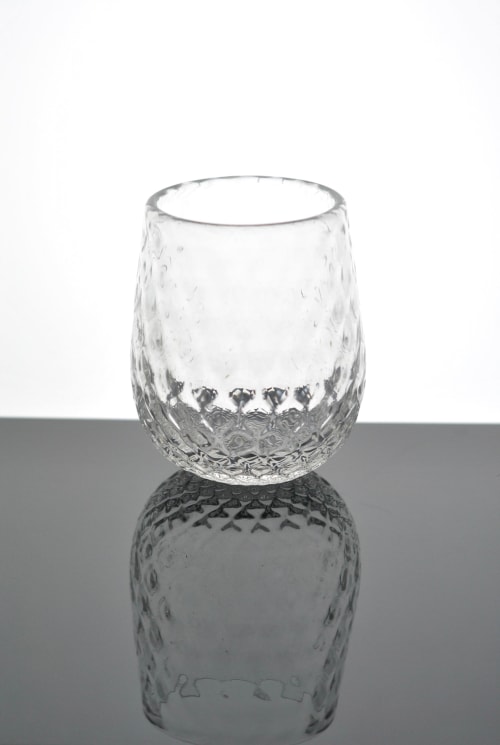 Optic Wine Glass | Drinkware by Tucker Glass and Design`