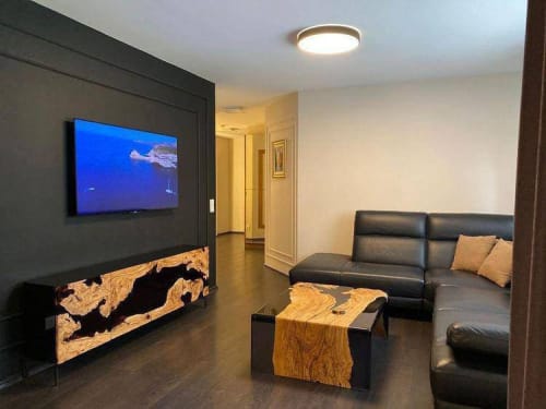 Waterfall Epoxy Table - Epoxy Coffee Table - Resin Table | Tables by Tinella Collection
