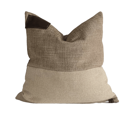 Herringbone 22 x 22 Pillow | Pillows by OTTOMN
