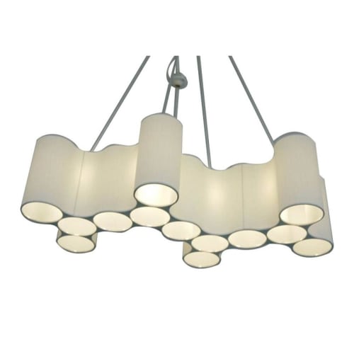 KA1861 Linear Cumulus | Pendants by Alan M