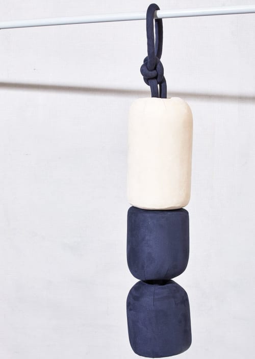 Diver's Buoy in Blue | Cushion in Pillows by Knots Studio