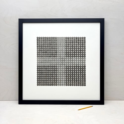 Buffalo Nickel Collage - Cross | Ornament in Decorative Objects by Farmhaus + Co.