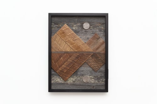 Mountain Reflection #2 18"x24" | Wall Sculpture in Wall Hangings by Craig Forget