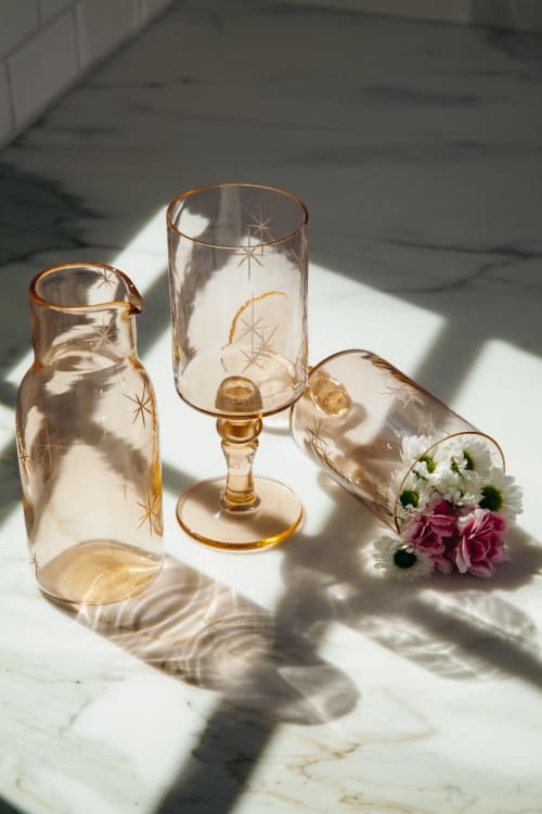 Goblet | Glass in Drinkware by LE Glassworks