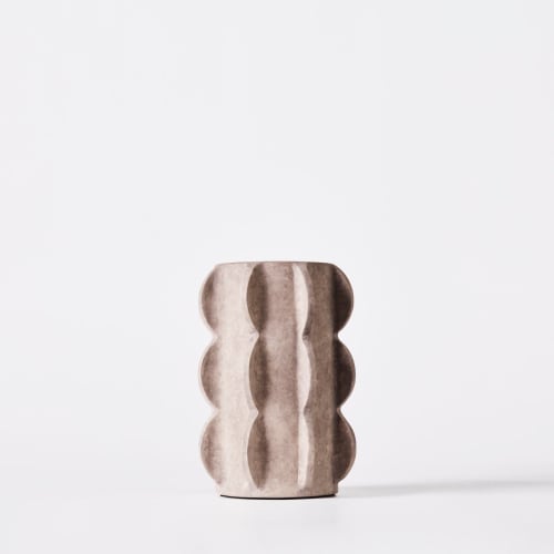 Arcissimo Vase Grey Medium | Work by District Loom