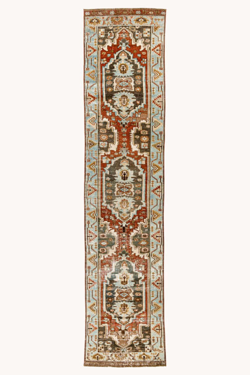 Antique Hamadan Runner Rug | Kashi | Rugs by District Loom