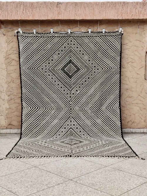 Zanafi Kilim Rug from the Atlas Tribe 10’ 6” x 6’ 8” | Rugs by East Perry