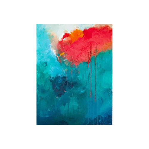 My Heart Melts | Oil And Acrylic Painting in Paintings by Margaret Lipsey