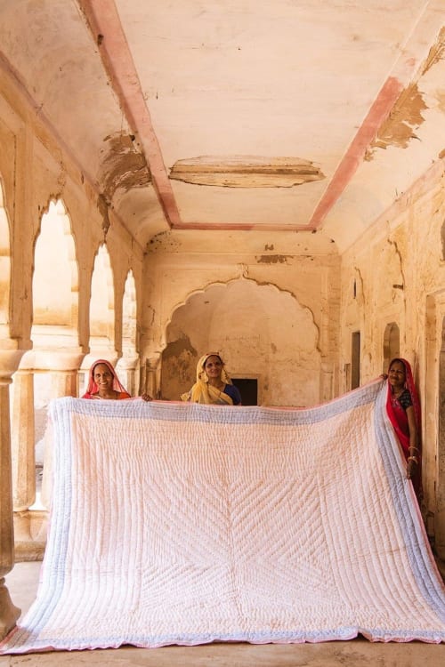 Mana Quilt Reverse | Linens & Bedding by CQC LA