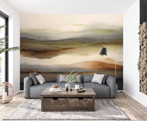 Tuscany — Abstract Luxury Wallpaper Mural | Wall Treatments by ELLE WALLS