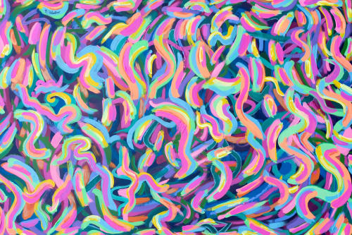 Teamwork | Oil And Acrylic Painting in Paintings by Brianne Valentino