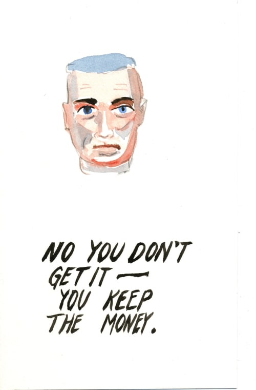 Words to Live by | Watercolor Painting in Paintings by Eric Farache Artist