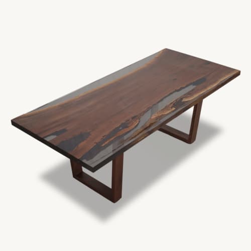 Sedon Walnut Rectangular Dining Table 37" x 82" | Tables by Holzsch
