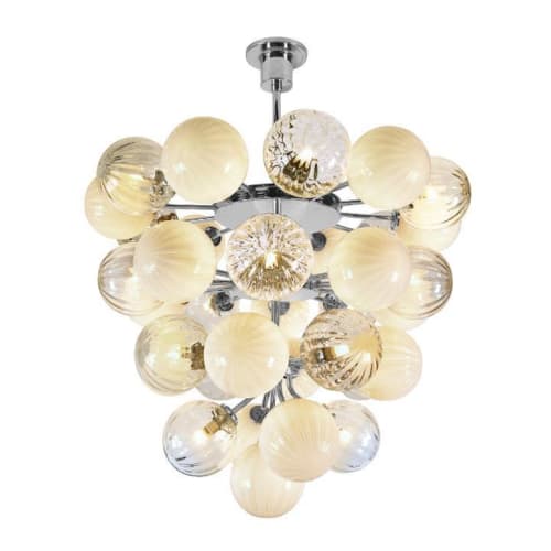 PERLE CEILING (35 GLOBE) | Chandeliers by Oggetti Designs
