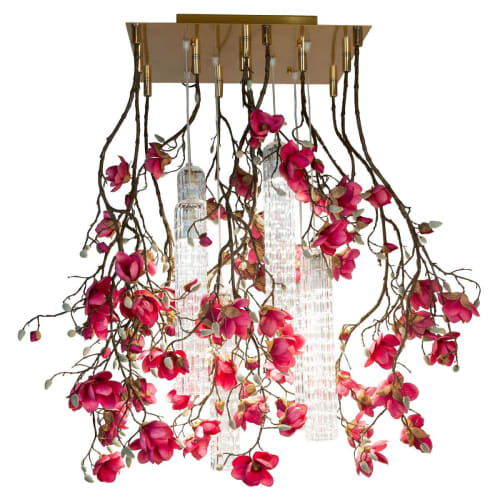 Alan Mizrahi QZ2448 Magnolia | Chandeliers by Alan Mizrahi Lighting Design