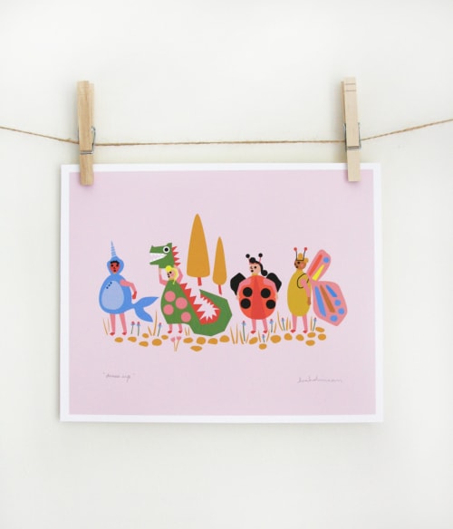 Dress Up Print | Prints by Leah Duncan