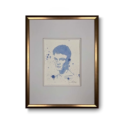 Tristan In Blue | Paintings by John Velo Studio