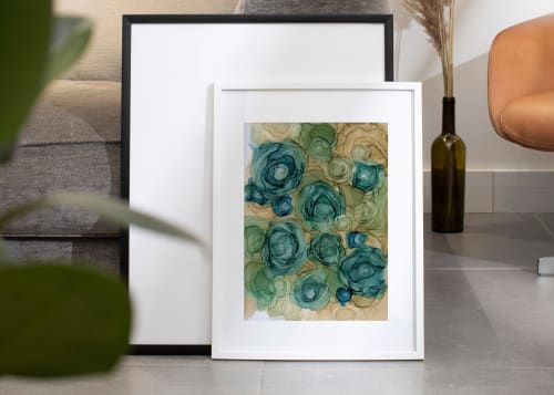 spirit of spring | abstract original art | Watercolor Painting in Paintings by Megan Spindler