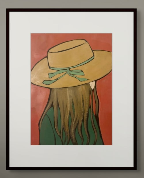 Gossip Cowgirls: The One Who Slipped Out Before The Story Changed | Paintings by carrie song