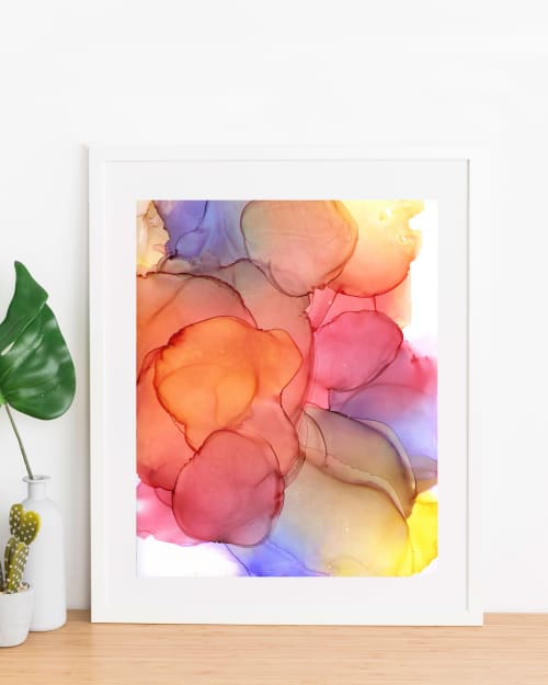 sundrenched glow |  fine art print | Paintings by Megan S