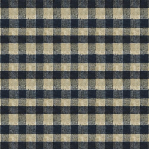 Cheater Check, Iron | Linens & Bedding by Philomela Textiles & Wallpaper