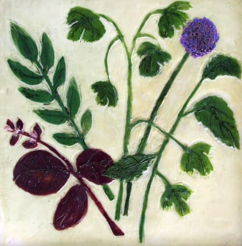 Garden Clippings | Mixed Media in Paintings by Susan Wallis