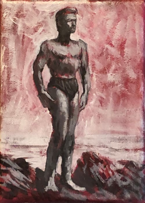 Venus of Mogador | Oil And Acrylic Painting in Paintings by Eric Farache Artist