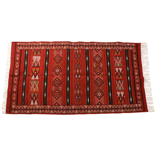 Handwoven wool rug | Area Rug in Rugs by Berber Art