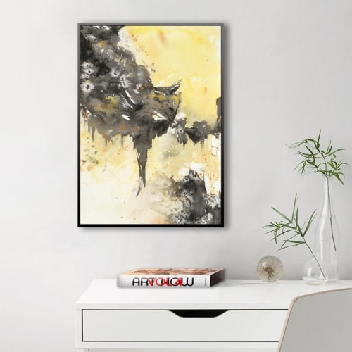 Sound of Silence | Watercolor Painting in Paintings by Brazen Edwards Artist