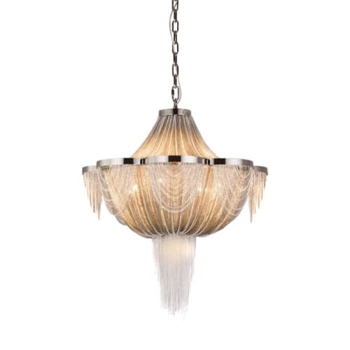 Alan Mizrahi CHAIN022 Empire-Crystal | Chandeliers by Alan Mizrahi Lighting Design