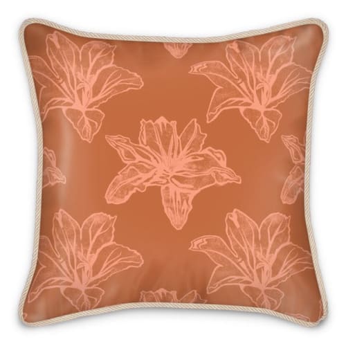 Gladious Silk Cushion | Pillows by Sean Martorana